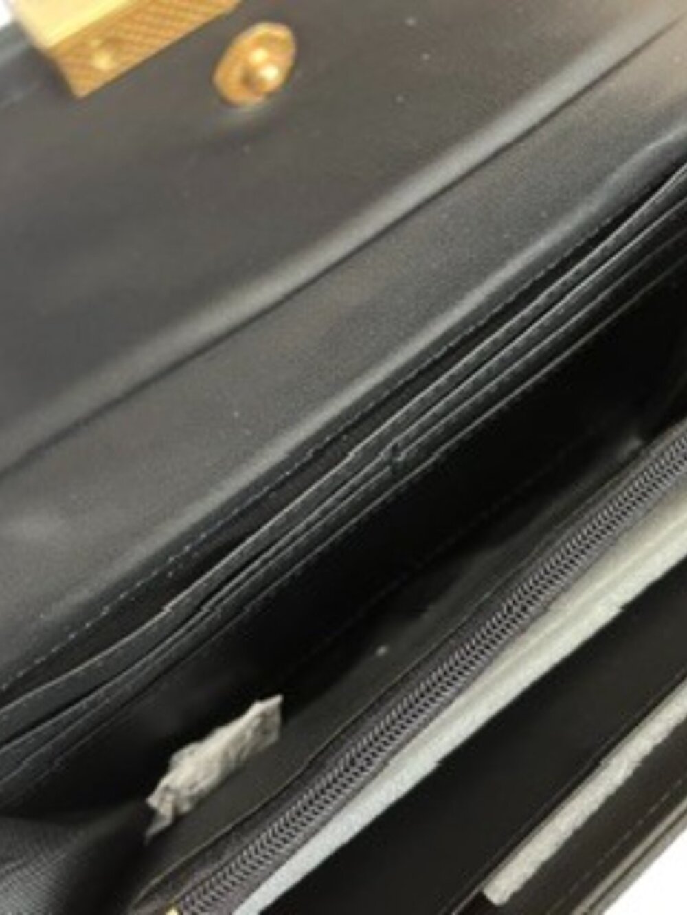 BADGLEY MISCHKA New York Black Faux Leather Wristlet Wallet NWT - Picture 11 of 13